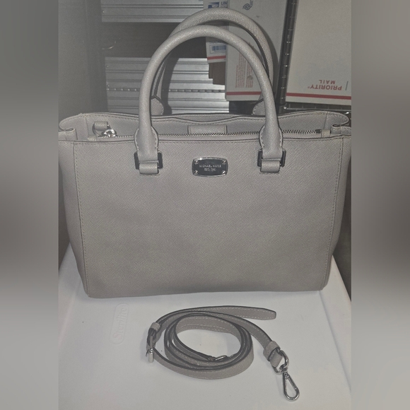 Michael Kors Handbags - Michael Kors Gray Satchel Bag